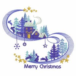 Christmas Silhouettes 2 06(Lg) machine embroidery designs