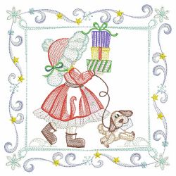 Christmas Sunbonnets 4 04(Sm) machine embroidery designs