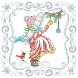 Christmas Sunbonnets 4 06(Md) machine embroidery designs
