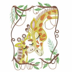 Mom And Baby Animals 2(Md) machine embroidery designs