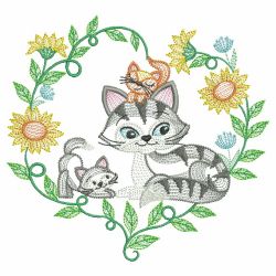Mom And Baby Animals 2 03(Md) machine embroidery designs