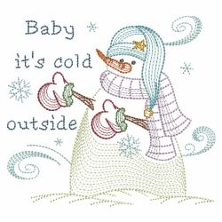 Rippled Cold Outside(Sm) machine embroidery designs