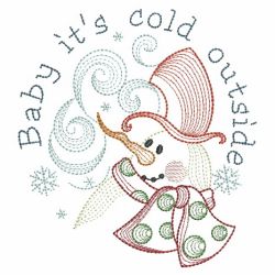 Rippled Cold Outside 02(Md) machine embroidery designs