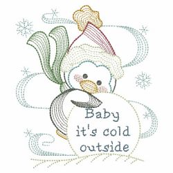 Rippled Cold Outside 03(Sm) machine embroidery designs