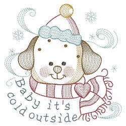 Rippled Cold Outside 08(Md) machine embroidery designs