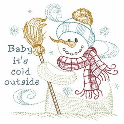 Rippled Cold Outside 11(Md) machine embroidery designs
