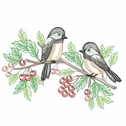 Winter For The Birds 4 02(Lg) machine embroidery designs