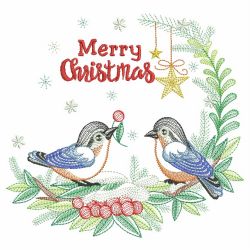 Winter For The Birds 4 04(Lg) machine embroidery designs