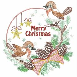 Winter For The Birds 4 06(Lg) machine embroidery designs