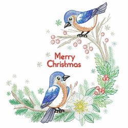 Winter For The Birds 4 09(Lg) machine embroidery designs