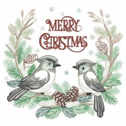 Winter For The Birds 4 10(Lg) machine embroidery designs