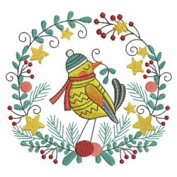 Folk Art Christmas Birds 04(Md)