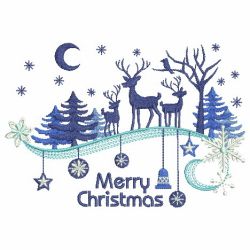 Christmas Silhouettes 3 04(Lg) machine embroidery designs