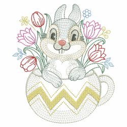 Teacup Animals 02(Lg) machine embroidery designs