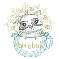 Teacup Animals 08(Lg) machine embroidery designs
