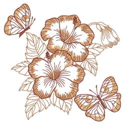 Sketched Flowers 2 09(Lg) machine embroidery designs