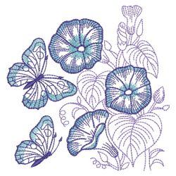 Sketched Flowers 2 10(Sm) machine embroidery designs
