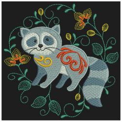 Night Woodlands 2 06(Sm) machine embroidery designs