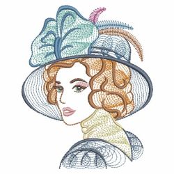 Victorian Belles 3 04(Lg) machine embroidery designs