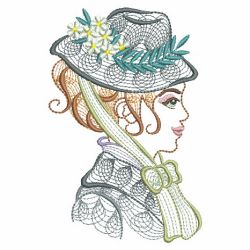 Victorian Belles 3 07(Md) machine embroidery designs