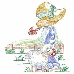 Sunbonnet Sue On The Farm 04(Lg)