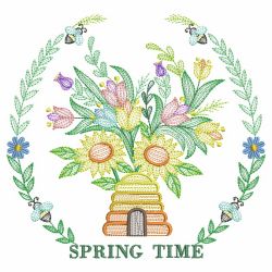 Spring Has Sprung 4 06(Md) machine embroidery designs
