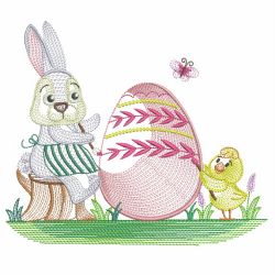 Easter Bunnies 2 02(Lg) machine embroidery designs