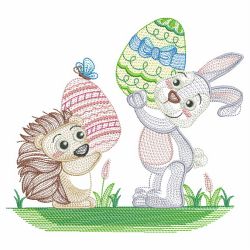 Easter Bunnies 2 05(Md) machine embroidery designs