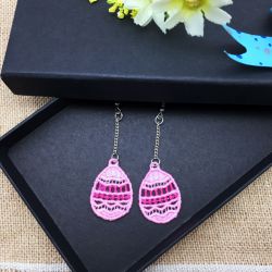 FSL Easter Earrings 2 machine embroidery designs