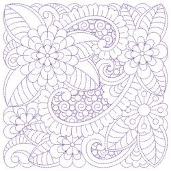 Trapunto Mehndi Elegance 05(Lg) machine embroidery designs