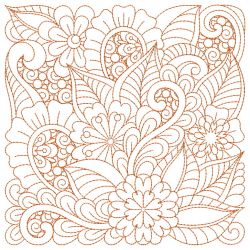 Trapunto Mehndi Elegance 06(Lg) machine embroidery designs