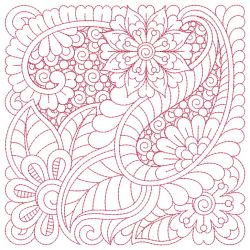 Trapunto Mehndi Elegance 08(Lg) machine embroidery designs