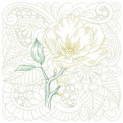Trapunto Blooming Beauty 09(Lg) machine embroidery designs