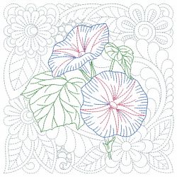 Trapunto Blooming Beauty 10(Sm) machine embroidery designs