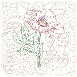 Trapunto Blooming Beauty 12(Sm) machine embroidery designs
