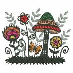 Fantasy Garden(Md) machine embroidery designs