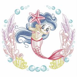 Little Mermaids 2 01(Md) machine embroidery designs