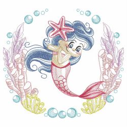 Little Mermaids 2(Md) machine embroidery designs