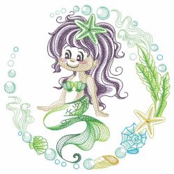 Little Mermaids 2 03(Md) machine embroidery designs