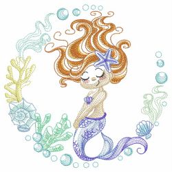 Little Mermaids 2 05(Md) machine embroidery designs