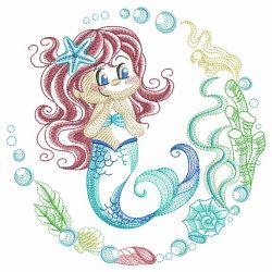 Little Mermaids 2 06(Md) machine embroidery designs
