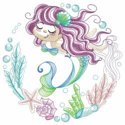 Little Mermaids 2 07(Md) machine embroidery designs