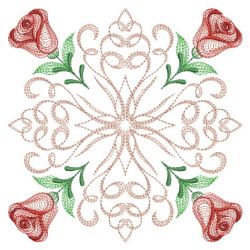 Filigree Roses Quilt 4 06(Lg) machine embroidery designs