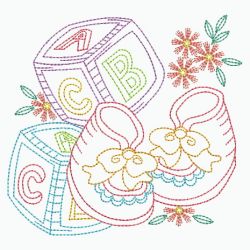 Vintage Baby Nursery 04(Lg) machine embroidery designs