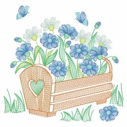 Wild Blooms 01(Md) machine embroidery designs