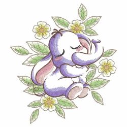 Watercolor Baby Animals 03(Md) machine embroidery designs