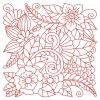 Redwork Flower Blocks 2 06(Md)