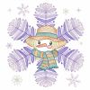 Snowflake Snowman 4 04(Md)
