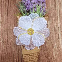 3D Organza Flower 5 01 machine embroidery designs