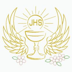 Vintage Holy Communion 3 05(Md) machine embroidery designs